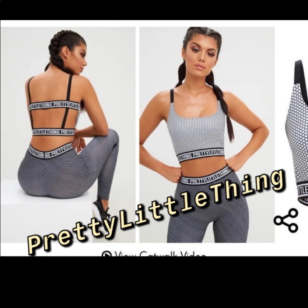 SOLD‼️PrettyLittleThing Sports Crop